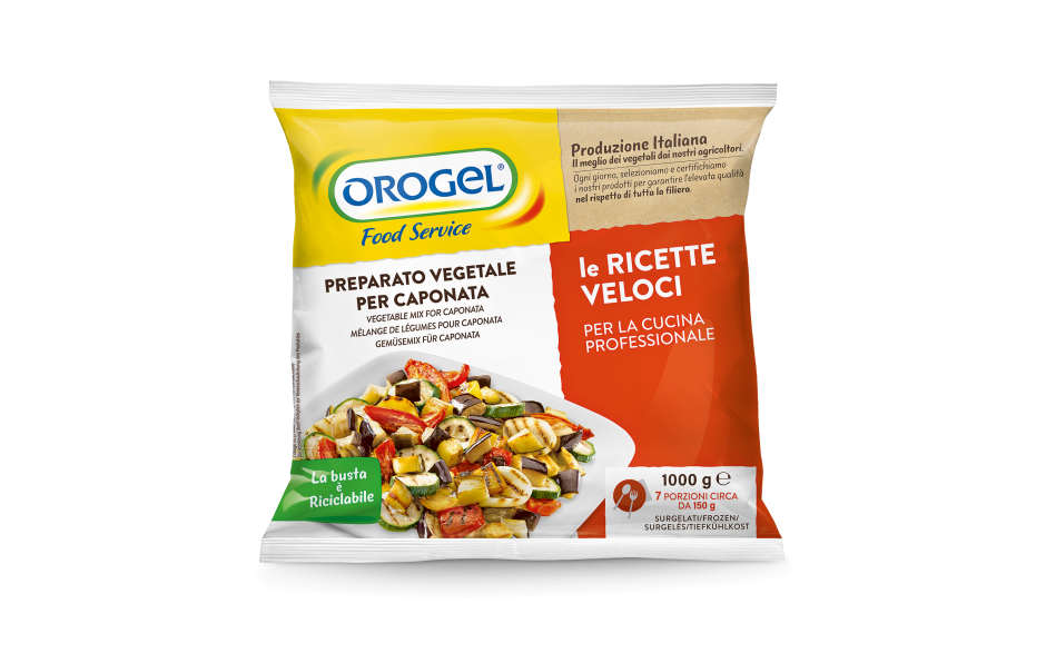 Orogel Groentemix voor Caponata 1 KG