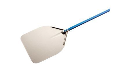 Gi Metal azzurra pizzaschep vierkant 36 x 36cm steel 150cm