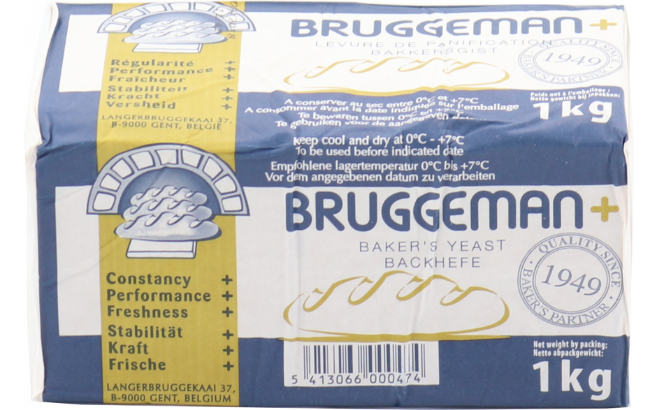 Bruggeman verse gist 1 x 1 kg