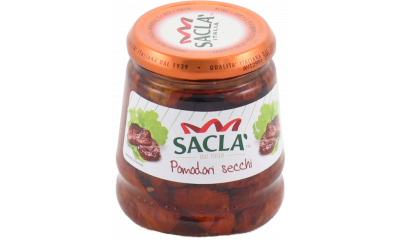 Sacla zongedroogde tomaten in olie - 28 cl