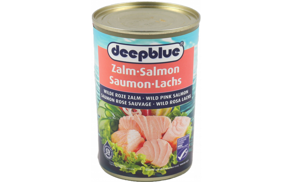 Deep Blue zalm fancy pink 1 x 418 gr