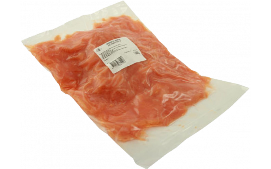 Visscher seafood zalmsnippers gerookt 1 x 1 kg