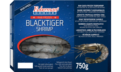 Fisherman's choice black tiger 16/20 body peel 1 x 750 gr