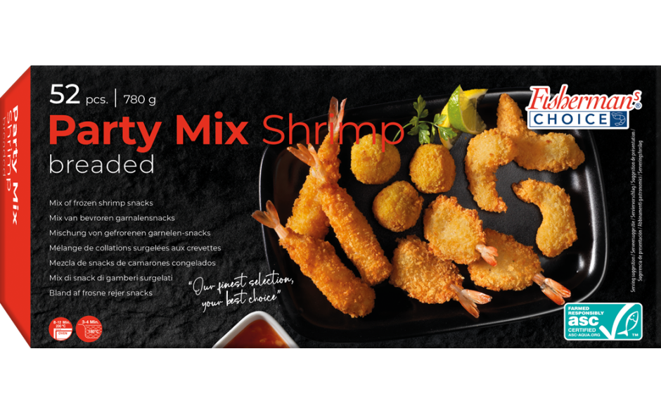 Fisherman's Choice Party Mix Shrimp 780 gr