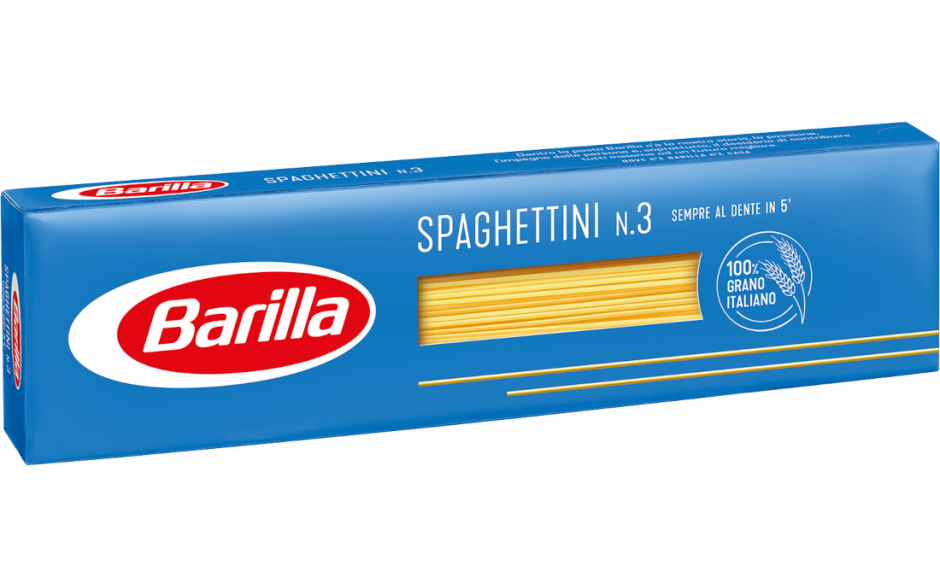 Barilla spaghettini nr 3 - 24 x 500 gr