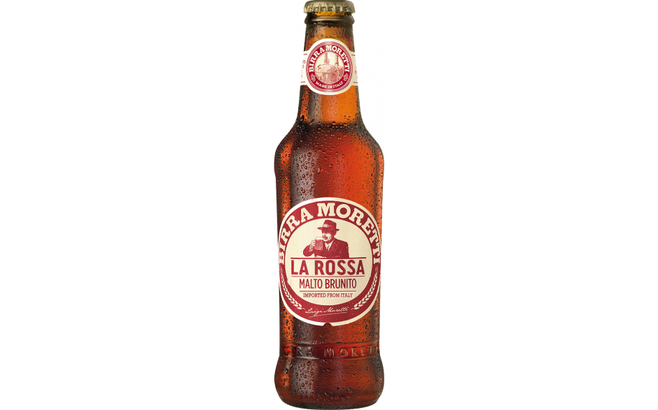 Birra moretti la rossa 8 x 3 x 33 cl 50% korting! Van 37,75 Voor 18,88!