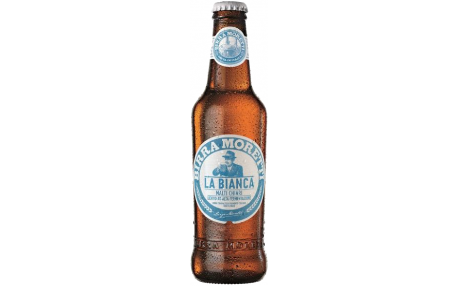 Birra moretti la bianca 24 x 33 cl