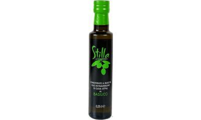 Stilla olijfolie extra vergine olive oil basilico 1 x 0,25 lt