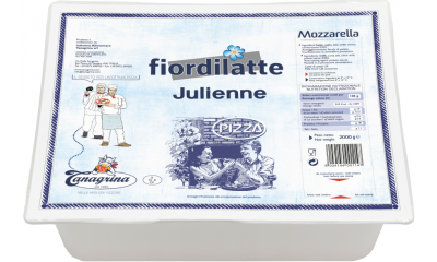 Tanagrina mozzarella fior di latte julienne 1 x 2 kg