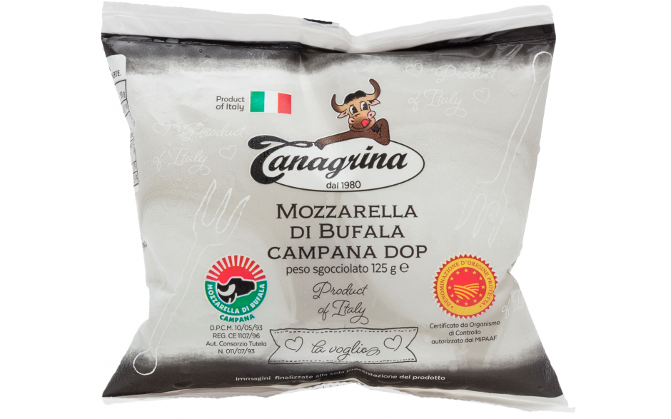 Tanagrina mozzarella di bufala buffelmozzarella 1 x 125 gr