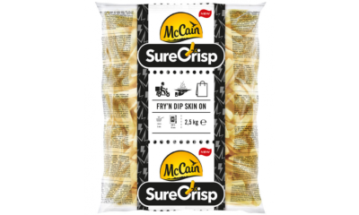 Mccain  fry'n'dip skin-on coated 5 x 2,5 kg