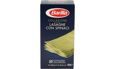 Barilla lasagne con spinaci - 15 x 500 gr