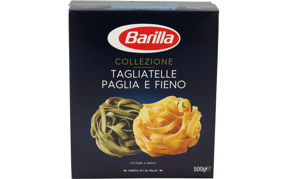 Barilla tagliatelle paglia e fieno - 500 gr