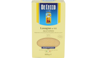 De Cecco lasagne uovo -12 x 500 gr