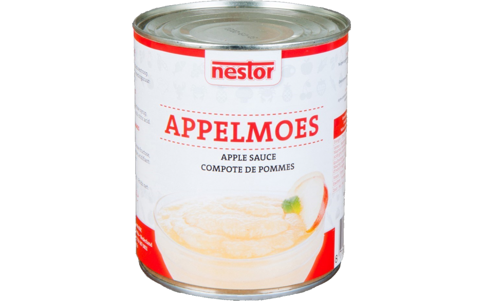 Nestor appelmoes in blik 12 x 850 gr