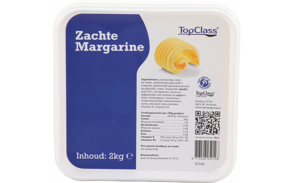 Topclass margarine 1 x 2 kg