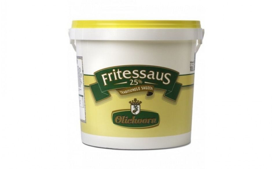 Oliehoorn fritessaus 25% 1 x 10 lt