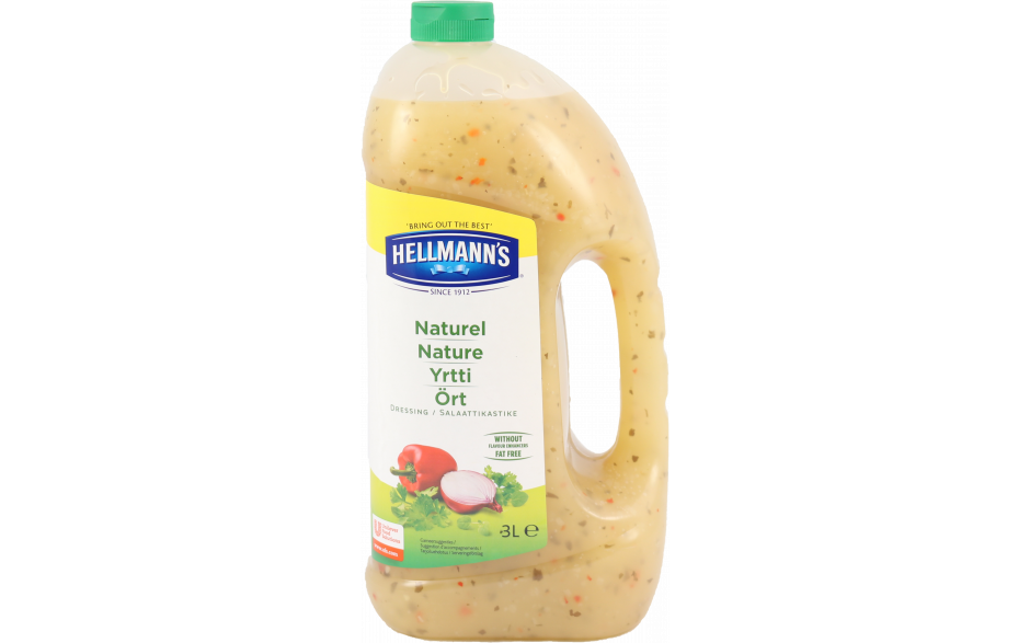 Hellmans dressing naturel 1 x 3 lt