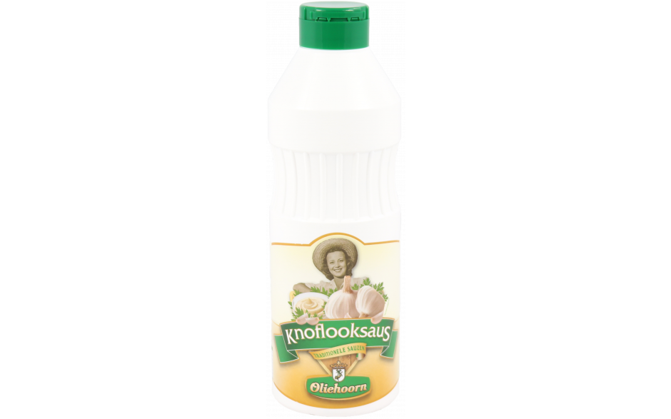 Oliehoorn knoflooksaus 1 x 90 cl