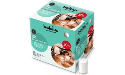 Bolsius vulling relight transparant kaarsen 30h