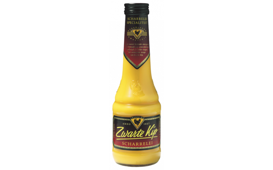 Zwarte kip advocaat likeur 50 cl