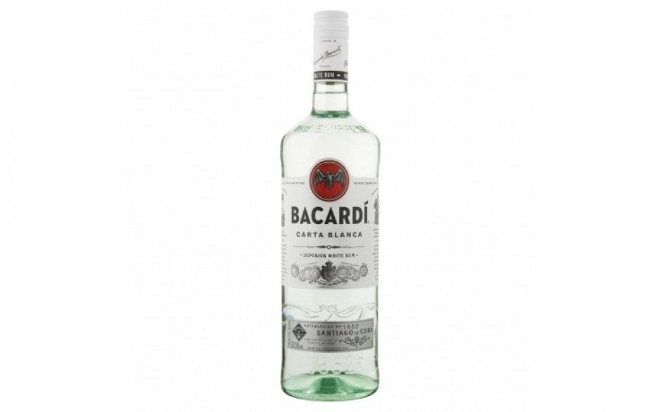 Bacardi carta blanca 1 lt