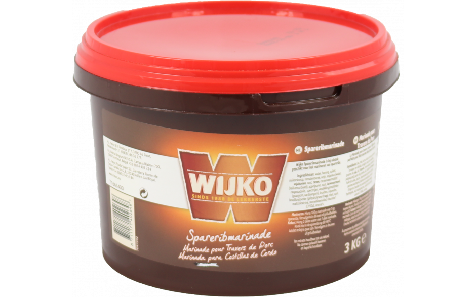 Wijko spareribmarinade 1 x 3 kg