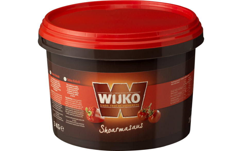 Wijko shoarmasaus 1 x 3 kg