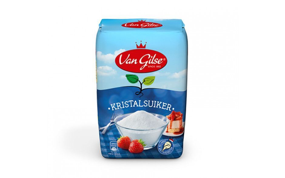 Van Gilse kristalsuiker 10 x 1 kg