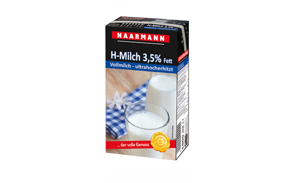 Naarmann volle melk 12 x 1 lt