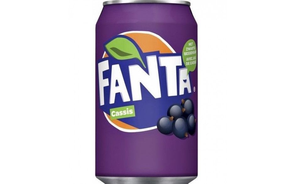 Fanta cassis blikjes 24 x 33 cl