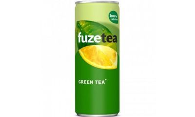Fuze tea green tea blikjes 24 x 33 cl