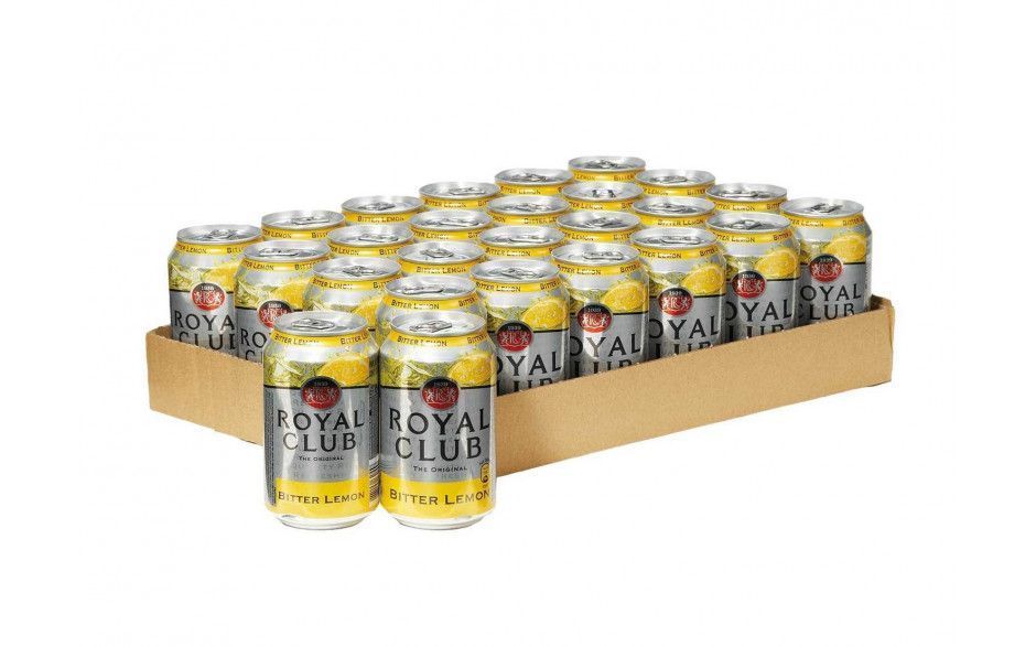 Royal club bitter lemon blikjes 24 x 33 cl