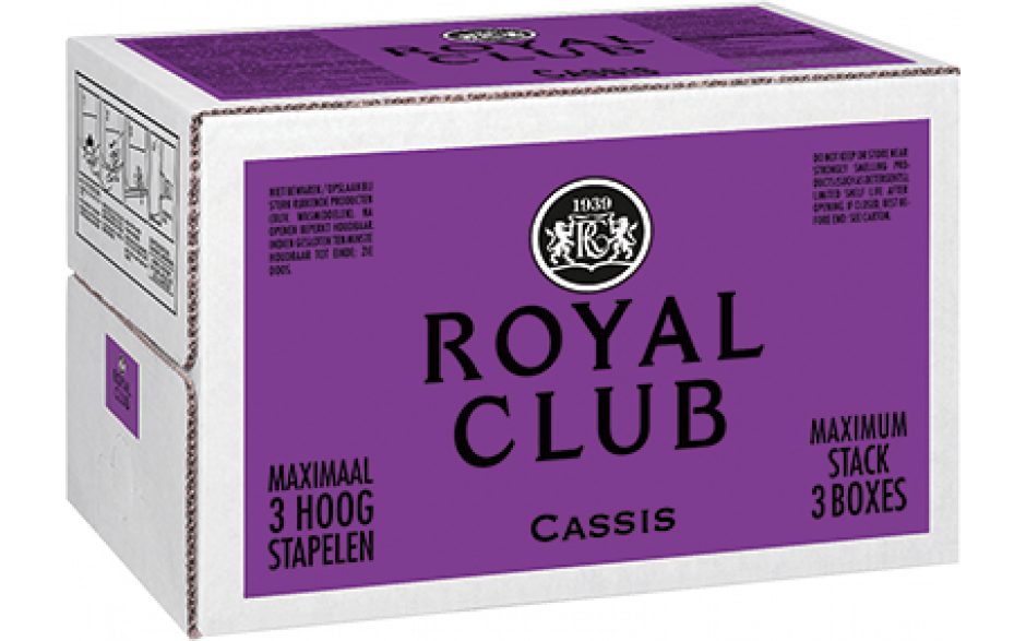 Royal club cassis postmix 1 x 10 lt