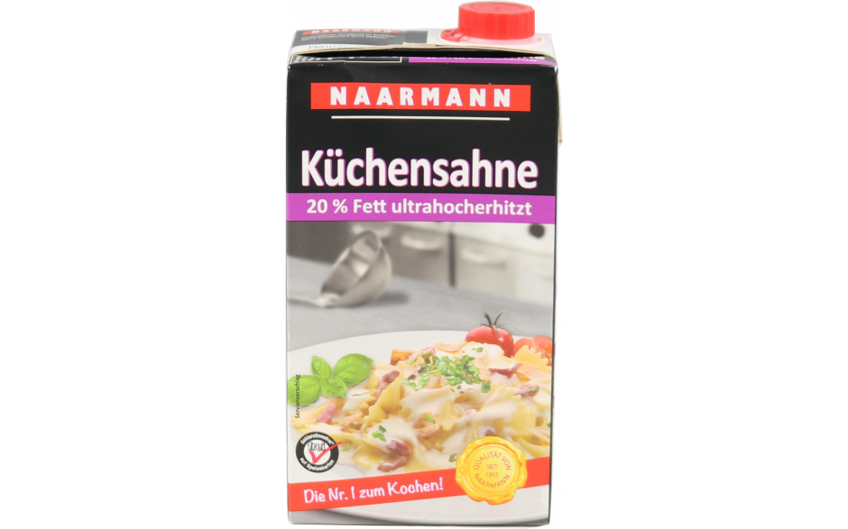 Naarmann kookroom 20% 12 x 1 lt