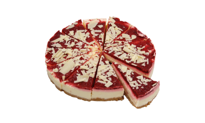 Strawber/White Choco Cheesecake 12 punt