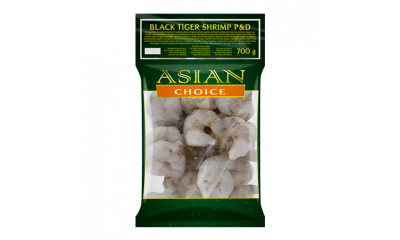 Asian Choice black tiger garnalen 8/12 pnd 1 x 700 gr