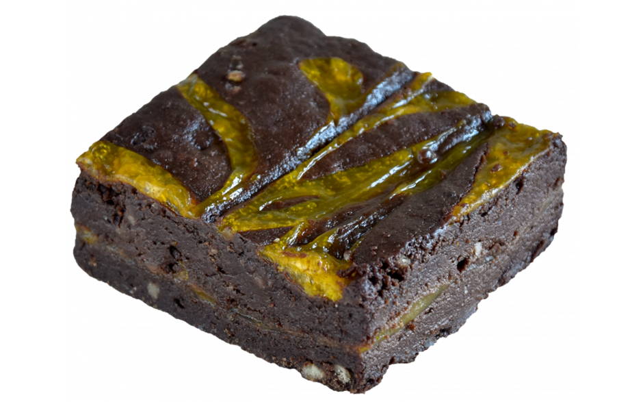 Dero Foods orange chocolate brownie 16 x 115 gr (glutenvrij)