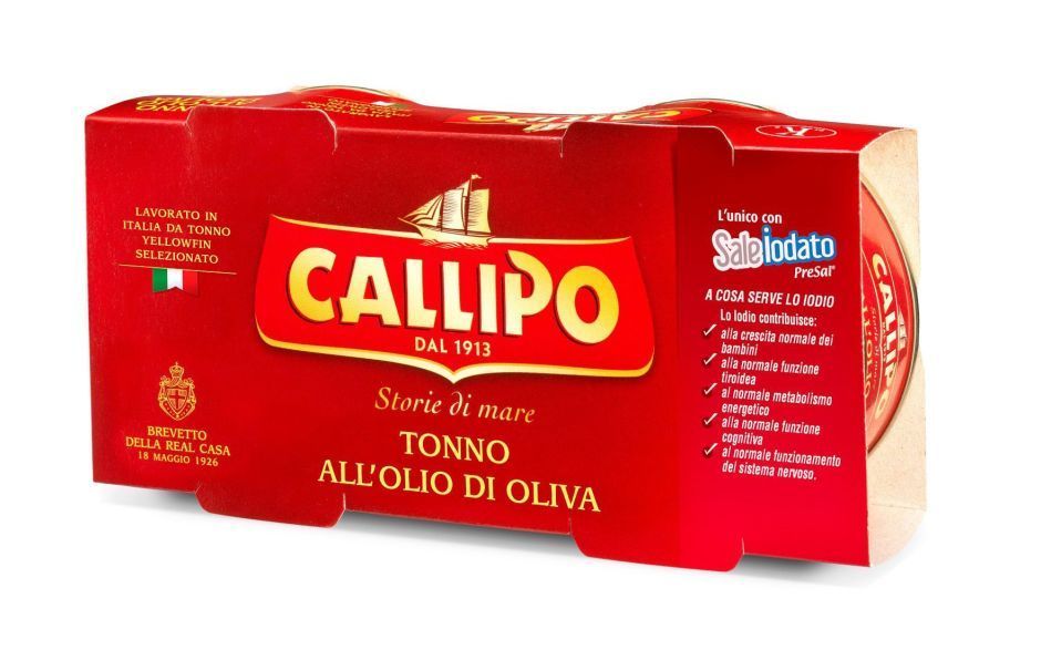 Callipo tonijn in olijfolie 2 x 160 gr