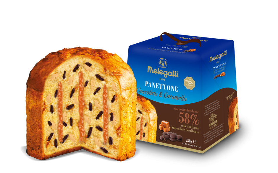 Panettone Cioccolato & caramello 750g