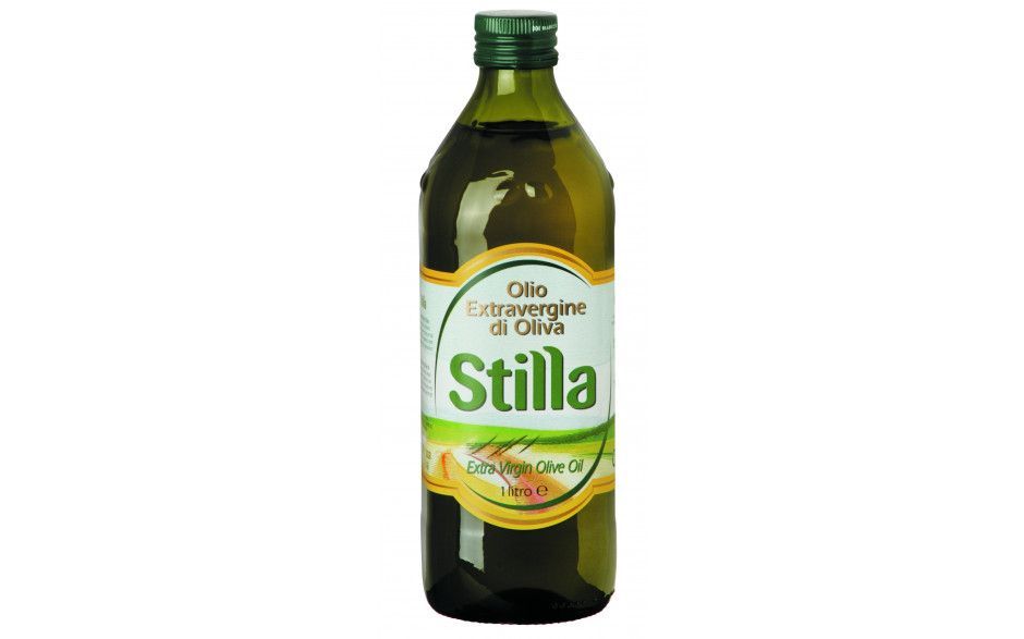 Stilla olijfolie olio extra vergine 1 lt glas 