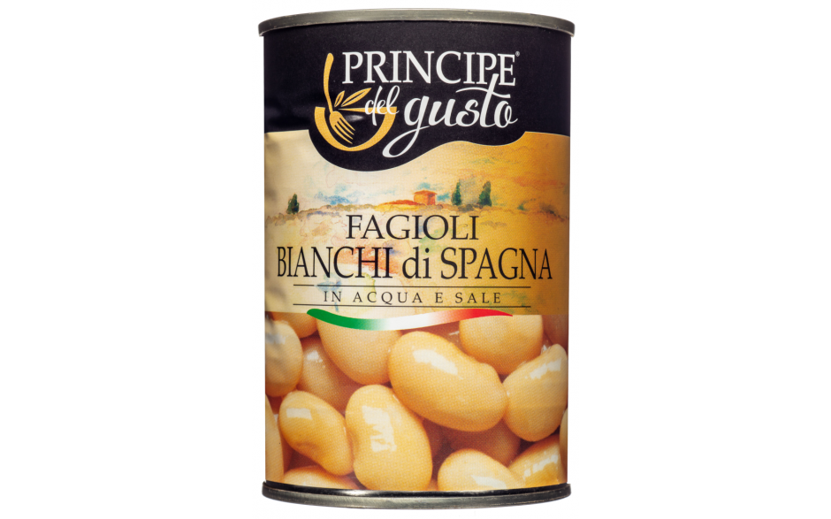 Principe del gusto fagioli bianchi di spagna 400 gr