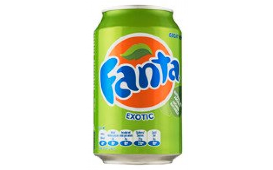 Fanta exotic blikjes 24 x 33 cl