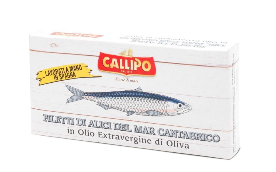 Callipo Ansjovis Cantabrische Zee 50 gr