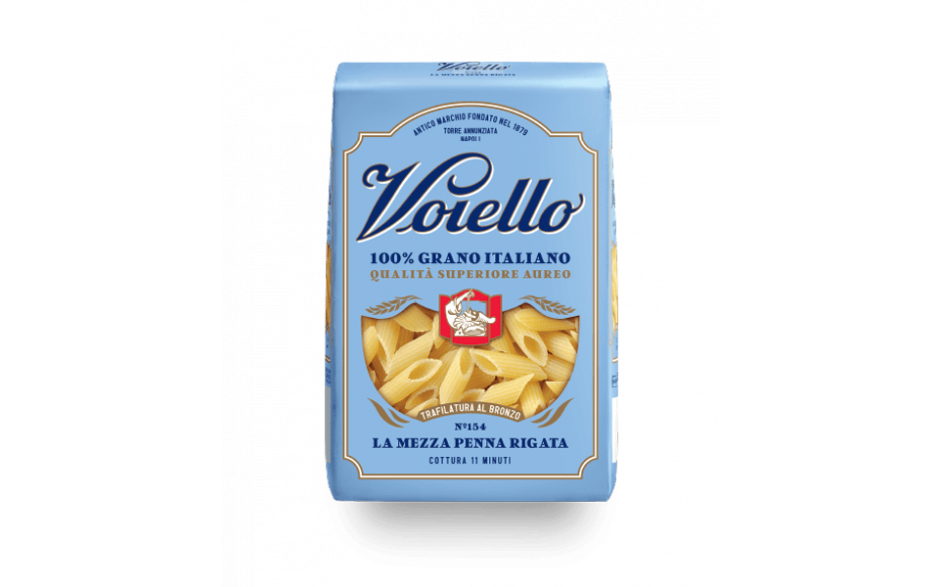 Voiello mezze penne rigate nr 154 - 18 x 500 gr