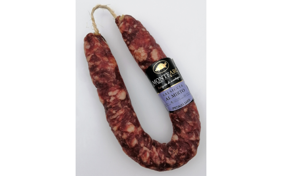 Monte arci salsiccia sarda al mirto 1 x ca. 0,4 kg