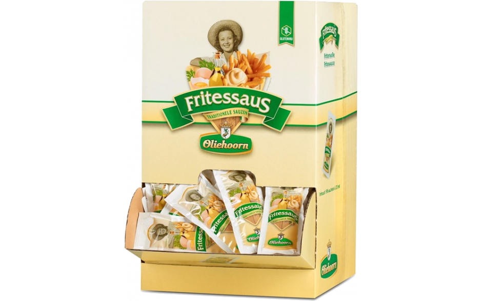 Oliehoorn Fritessaus Sachets 35% 198 st