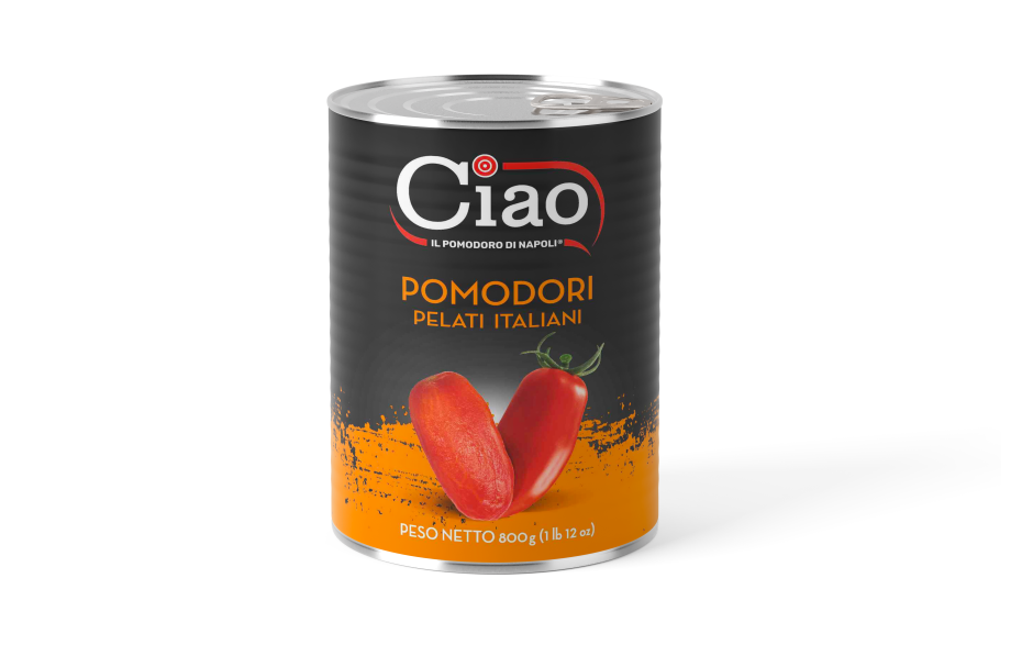 CIAO Gepelde tomaten 12 x 800 gr