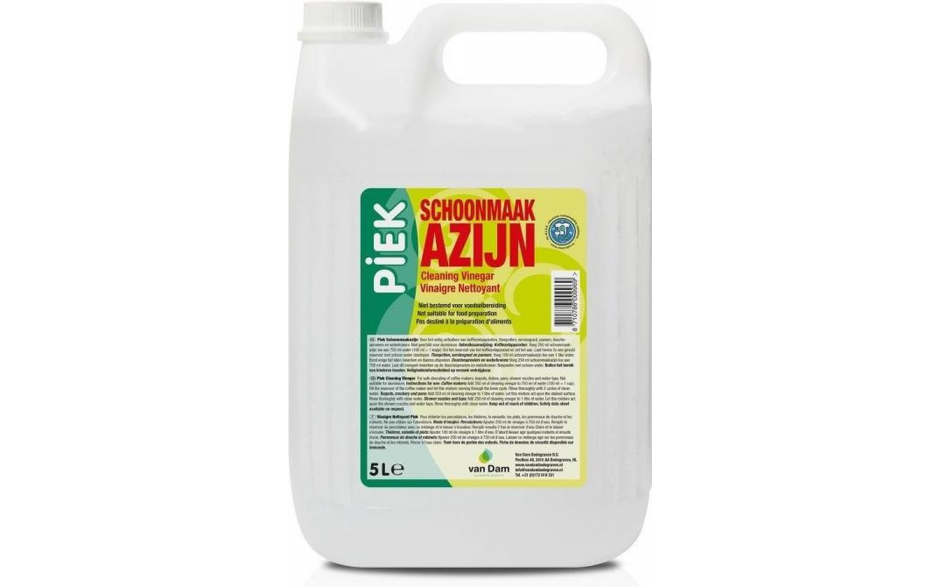 Piek schoonmaakazijn 1 x 5 lt