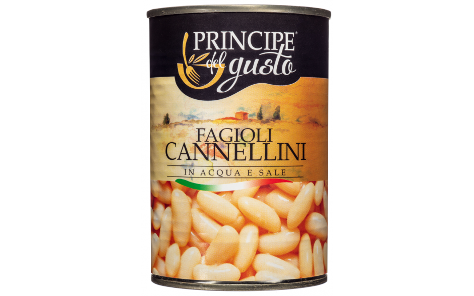 Principe del gusto fagioli cannellini - cannellini bonen - 12 x 400 gr